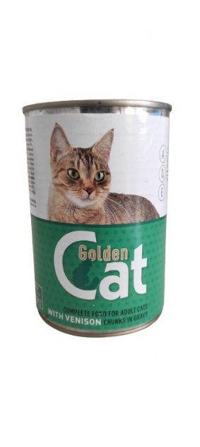 

Корм для котів Golden Cat Оленина 415 g