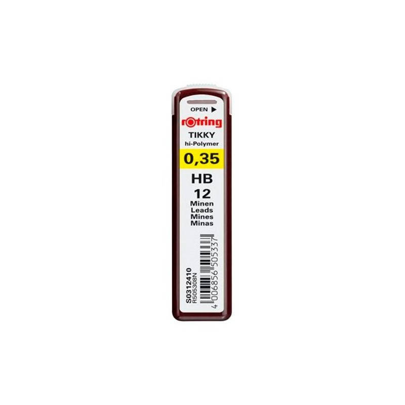 

Грифели Rotring 0,35мм HB (12) S0312410