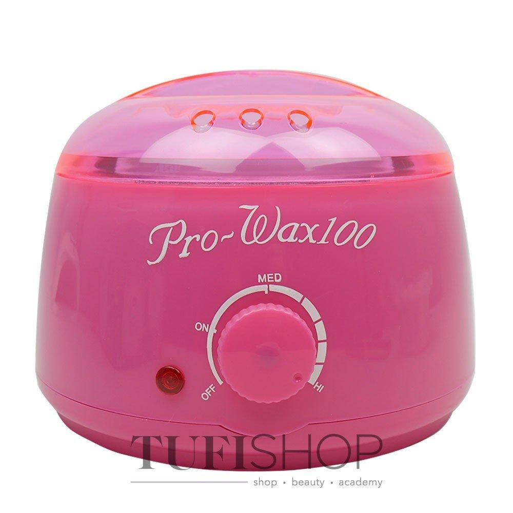

Воскоплав баночный Pro Wax 100 - розовый, 400 мл