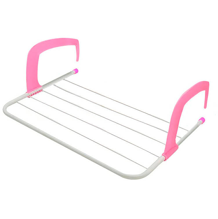 

Cушилка для белья на батарею Fold Clothes Shelf TL00143-L 54х34 см Розовая, сушка для вещей (GA), Розовый