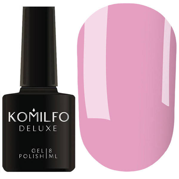 

Гель-лак Komilfo Deluxe Series D040 (розово-лиловый, эмаль), 8 мл