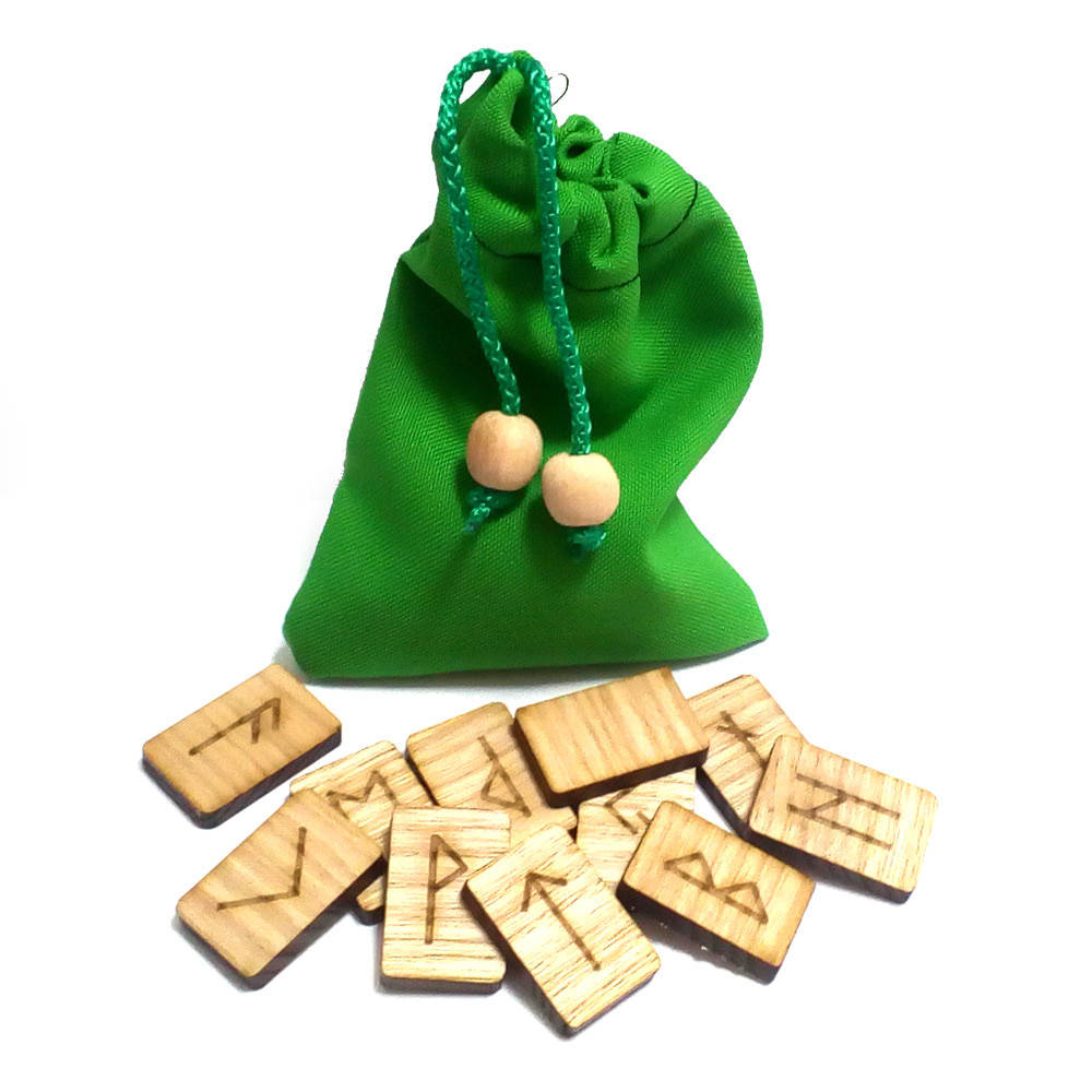 

Руны из ясеня прямоугольные