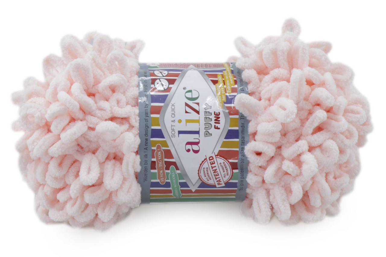 

Alize Puffy Fine NEW, №639, Розовый