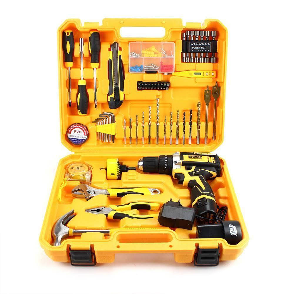 

Ударный шуруповерт DeWALT DCD680 12V 2AH с набором инструментов. Деволт.