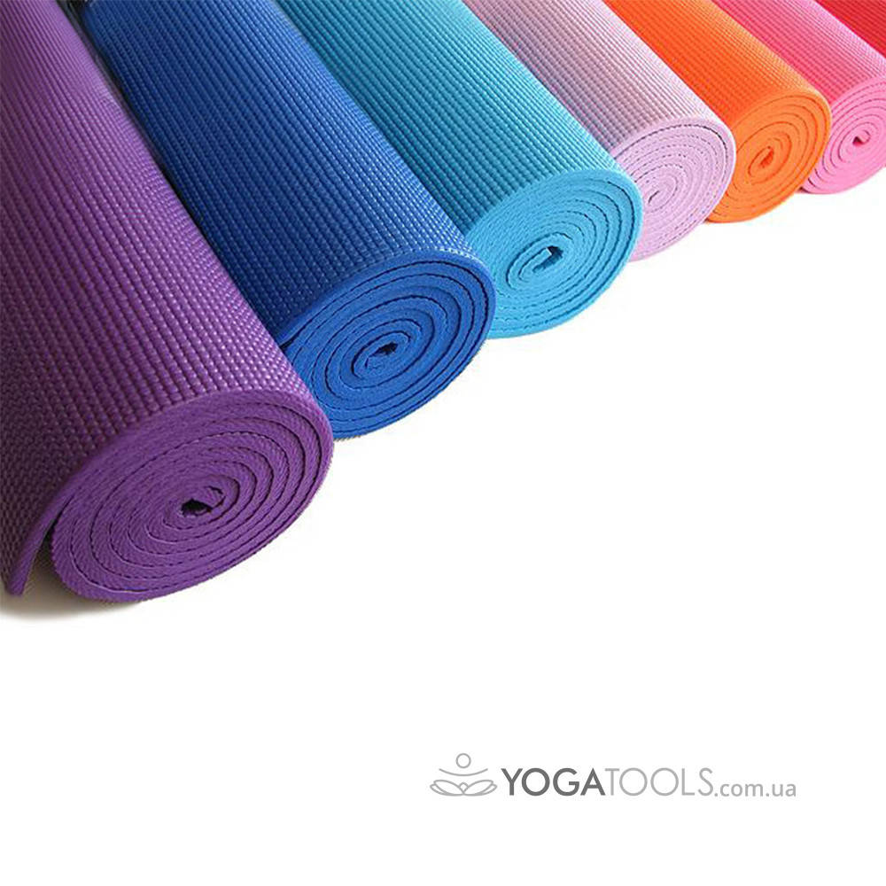

Коврик для йоги Asana, ПВХ, 183х61 см, 6 мм Сиреневый