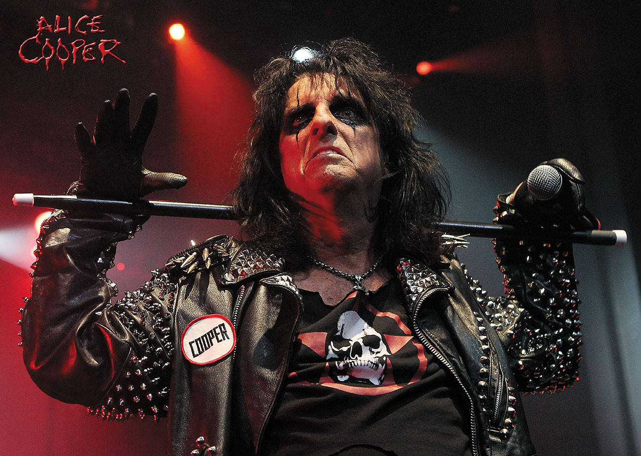 

Плакат ALICE COOPER live