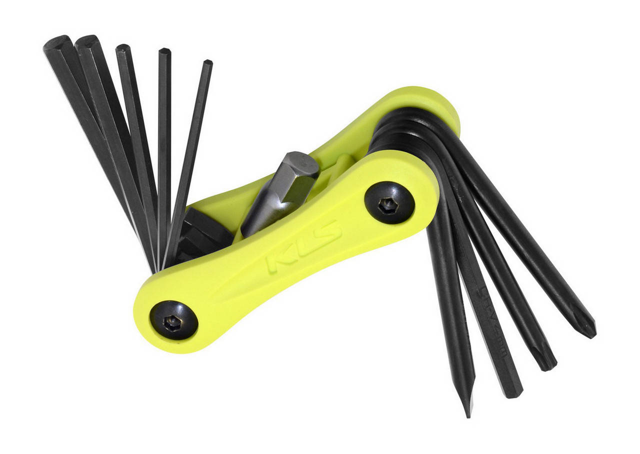 

Мультитул KLS Stinger 10 функцій лайм