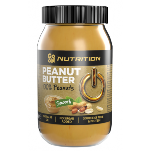 

Go On! Peanut вutter smooth 100% 900g (стекло)