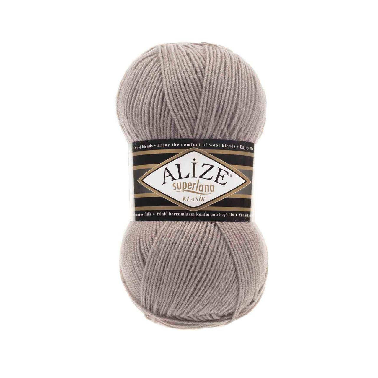 

Пряжа Alize Superlana klasik 541 норка (Ализе Суперлана Классик)