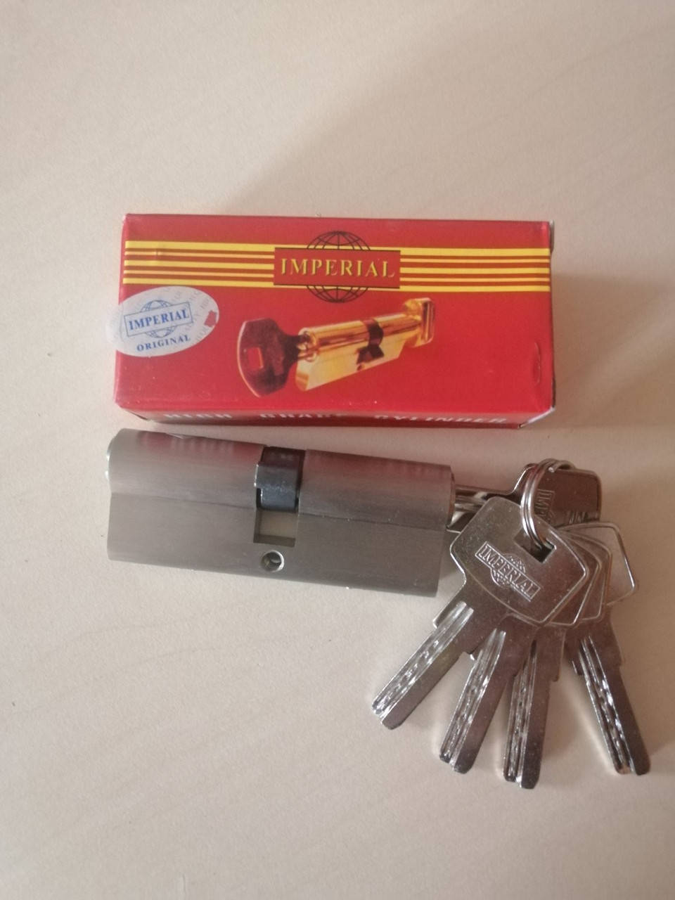

Цилиндр лазерный Imperial 80 мм 40/40 к/к-металл