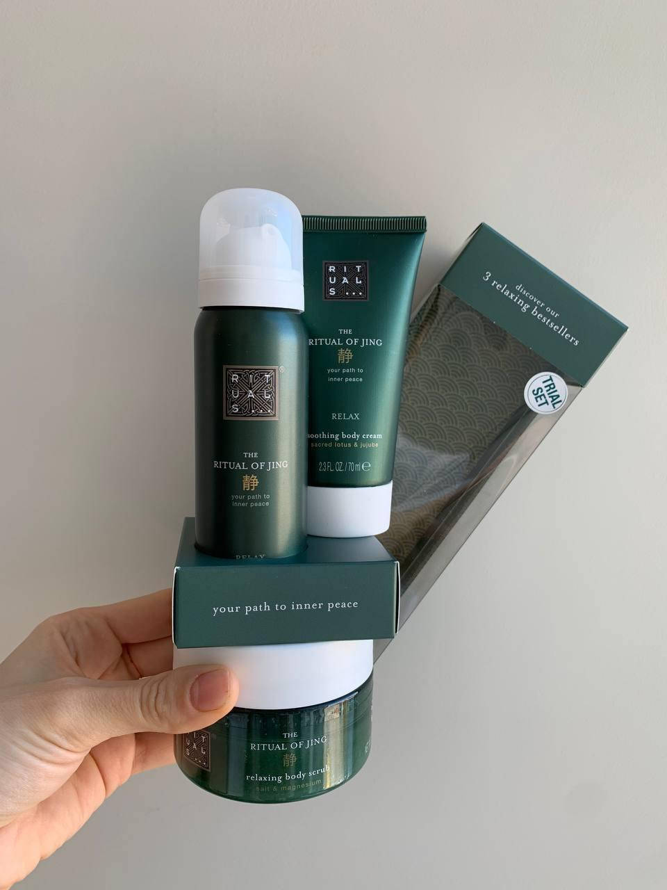 

Набор для тела Rituals Jing Try me set 3 в 1