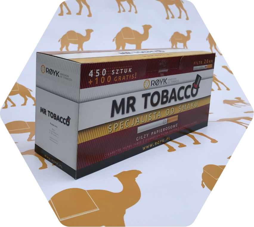 

Гильзы для набивки сигарет MR TOBACCO 550шт