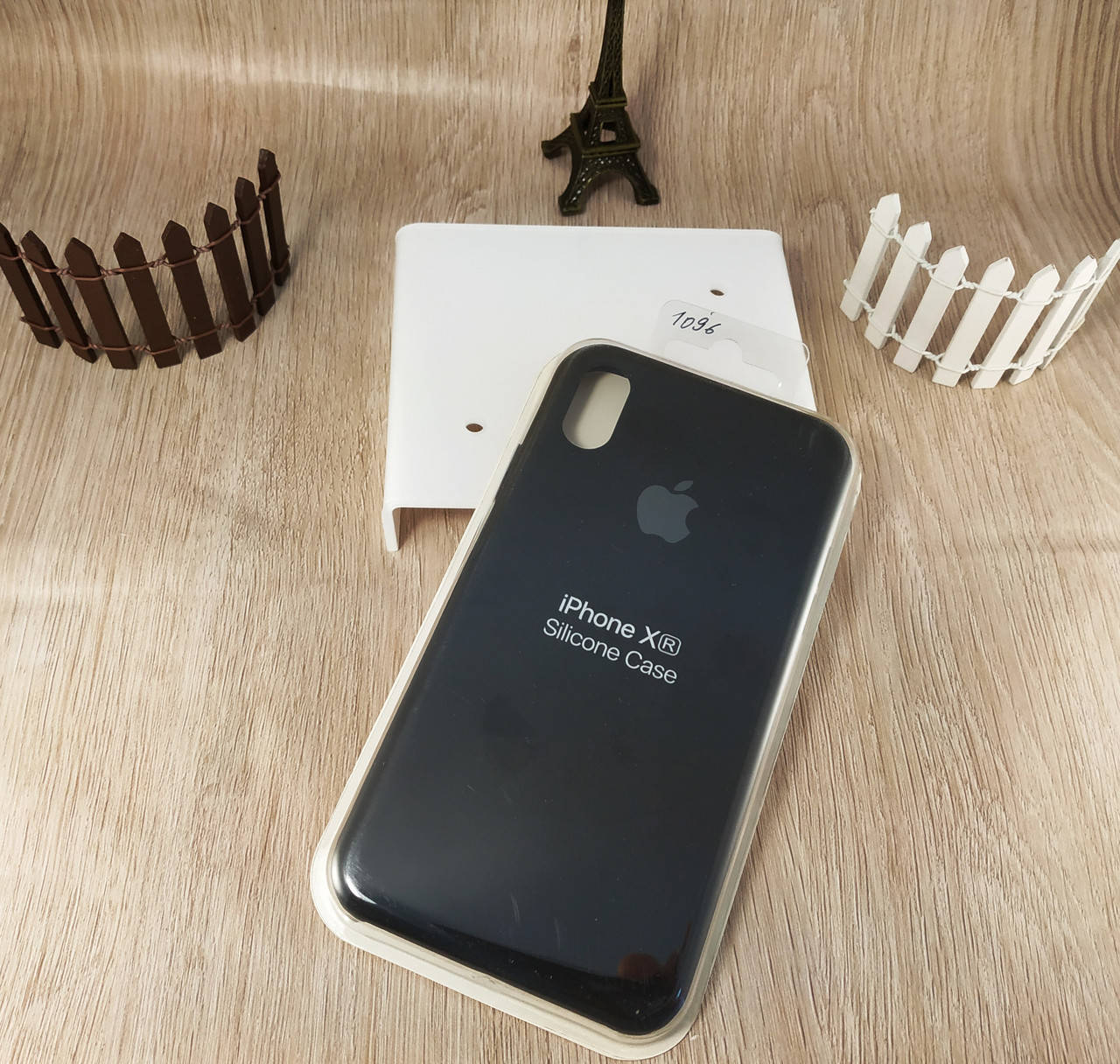 

Оригинальный силиконовый чехол для Apple iPhone Xr - Soft Touch - черный