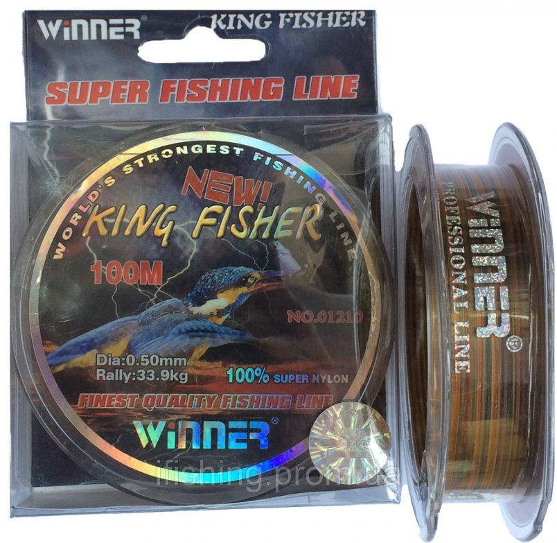 

Леска King Fisher 0.25, Разные цвета