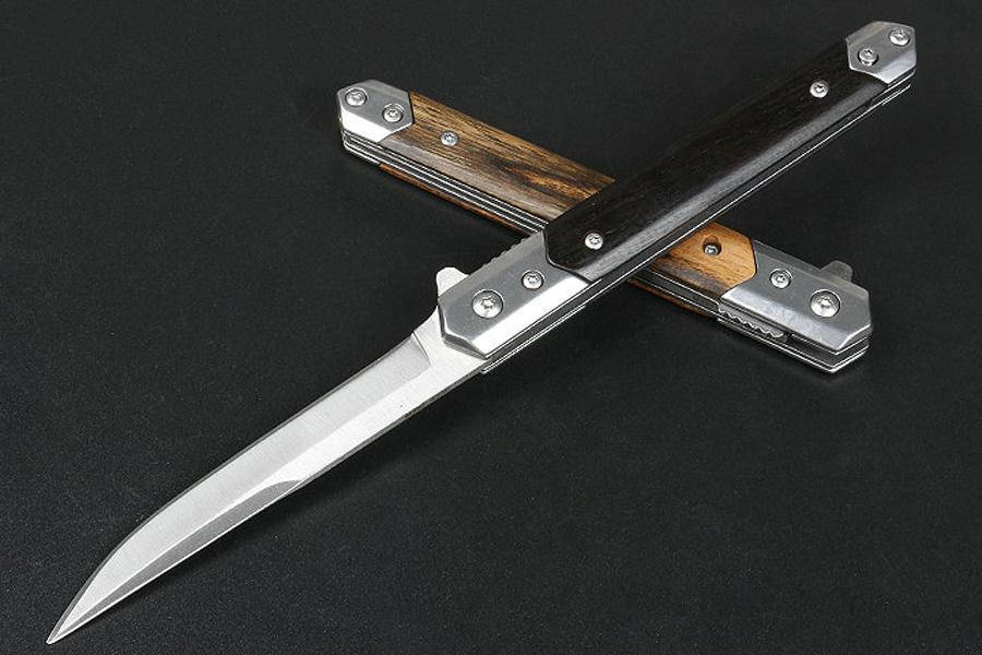 

Нож для охоты и рыбалки Flipper New-M390 туристический нож на рыбалку 56HRC 440C карманный нож полуатомат, Разные цвета