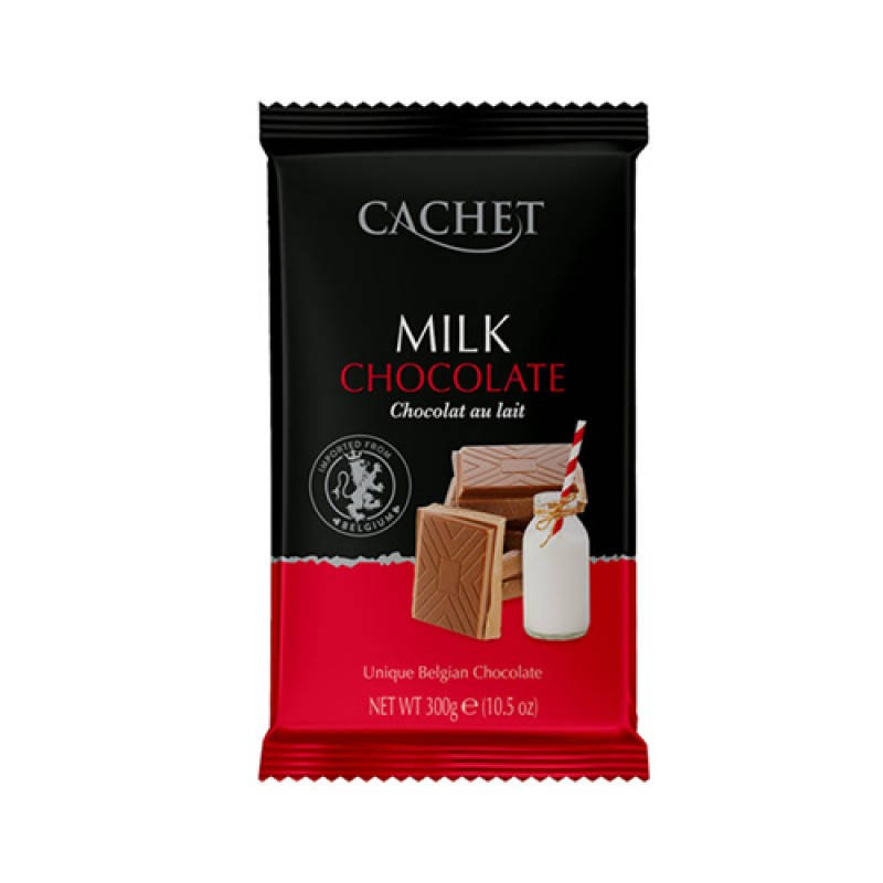 

Шоколад молочный Cachet Milk Chocolate 32% 300г