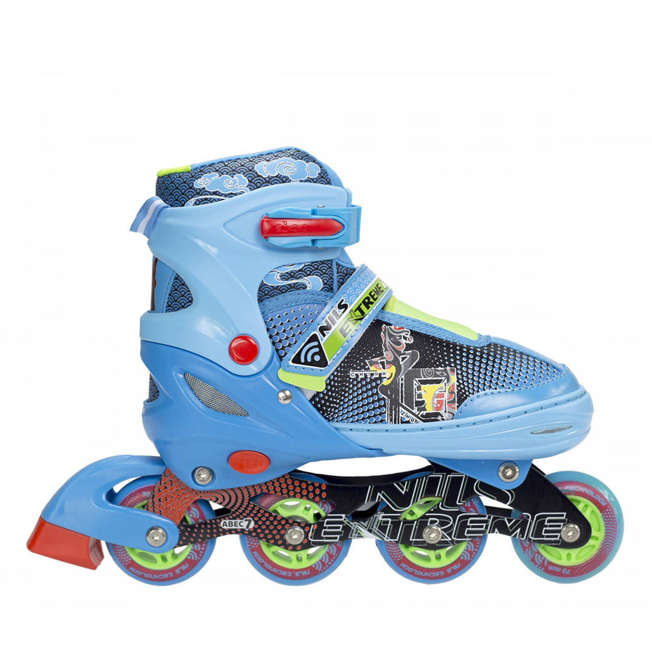 

Роликовые коньки Nils Extreme NJ4605A Size 38-41 Blue alli ОРИГИНАЛ, Синий