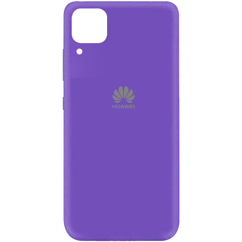 

Силиконовый чехол Silicone Cover на телефон Huawei P40 Lite/ Хуавей П40 лайт, Сиреневый