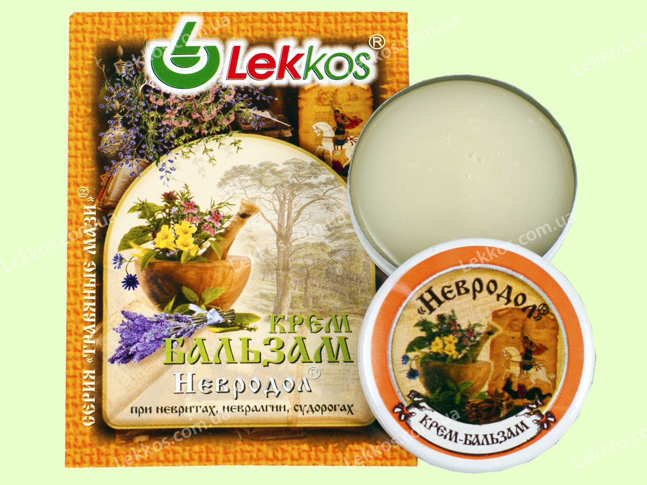 

Невродол крем-бальзам 10г. Мышцы и суставы в порядке!