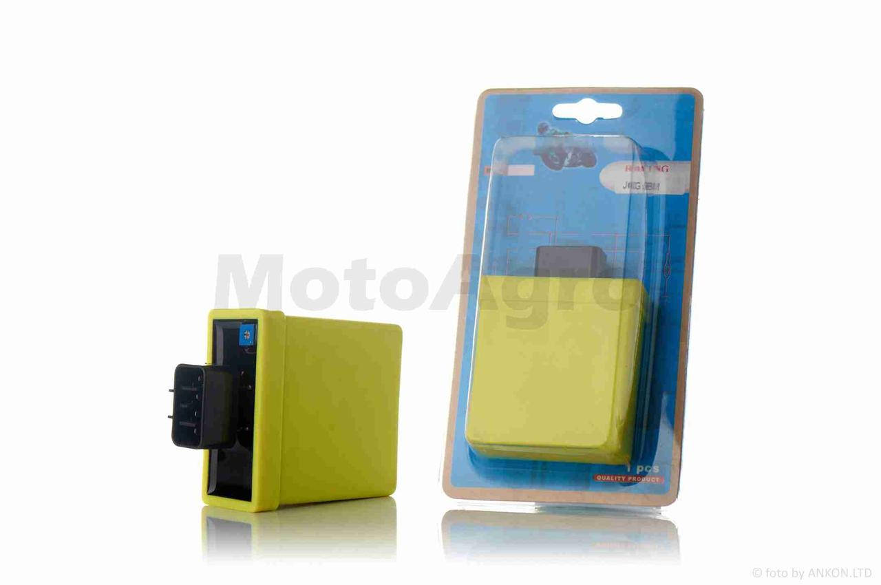 

Коммутатор (тюнинг) JOG 5ВМ регулируемый, 8 контактов "RACING" (желтый)