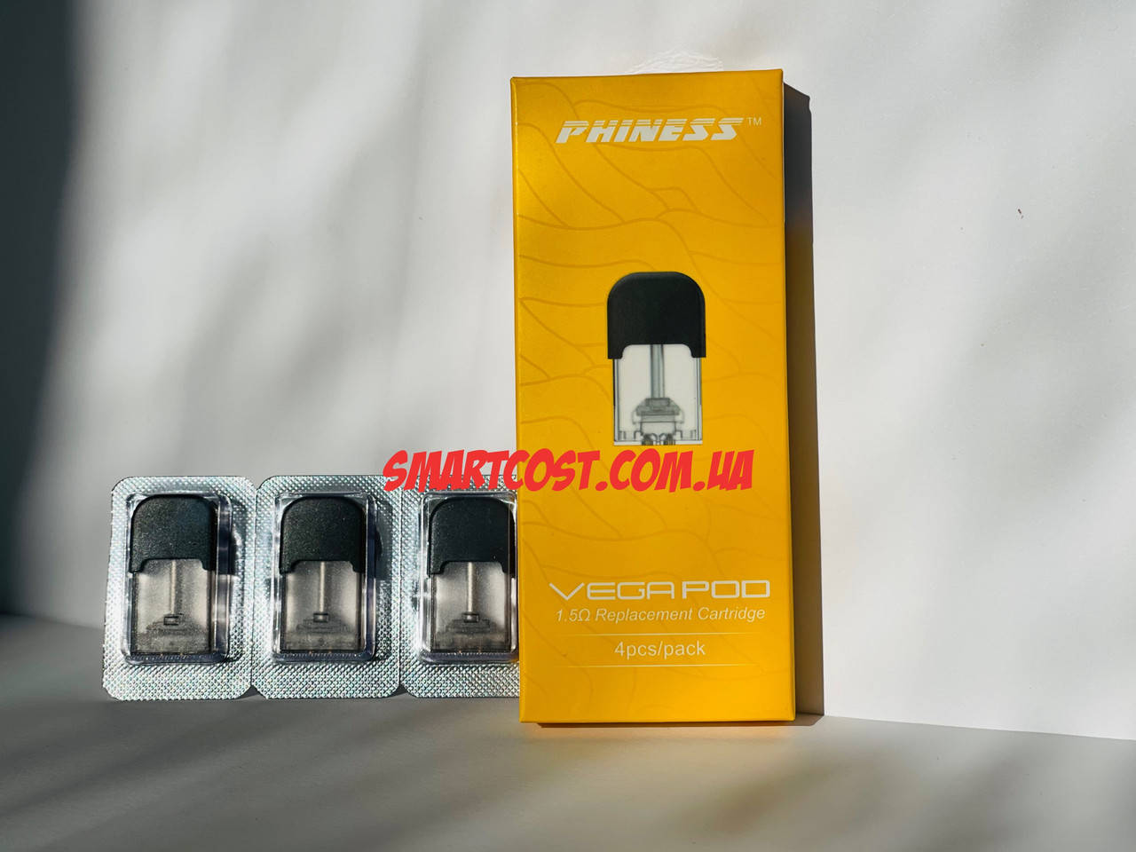 

Картридж для Phiness Vega Pod 1 ml 1.5 ohm original | Сменный картридж для под системы