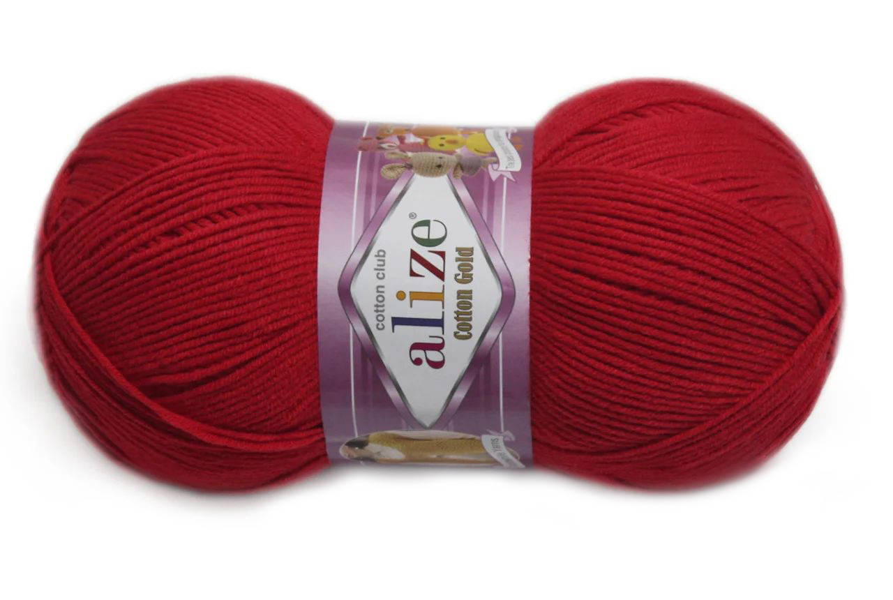 

Alize Cotton Gold, Красный №56