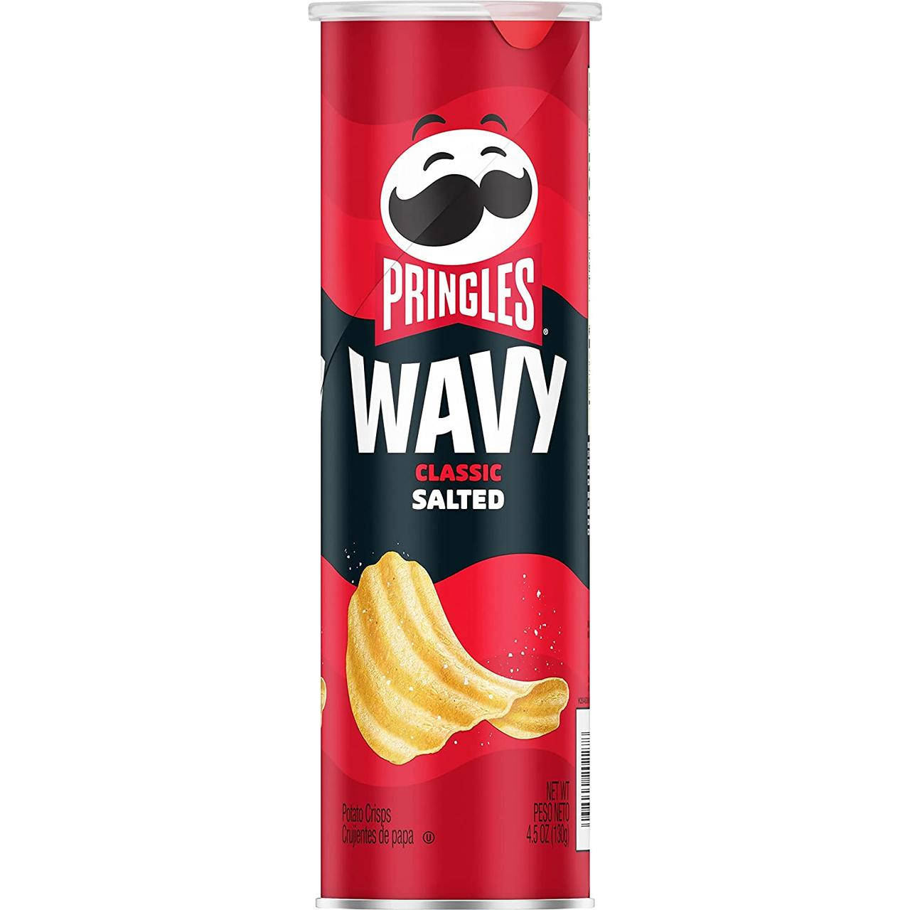 

Чипсы Pringles Wavy Classic Salted 130 g