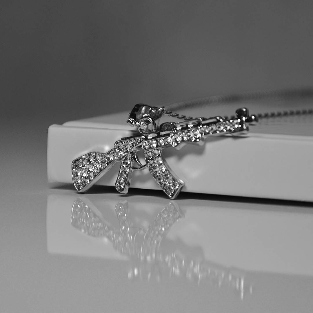 

Мужской Кулон "Ак-47" на Шею