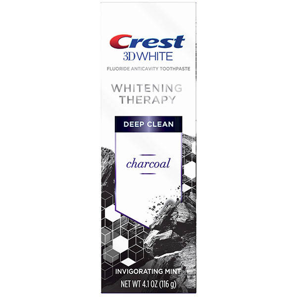 

Отбеливающая зубная паста с углем Crest 3D White Charcoal Deep Clean 116 грамм