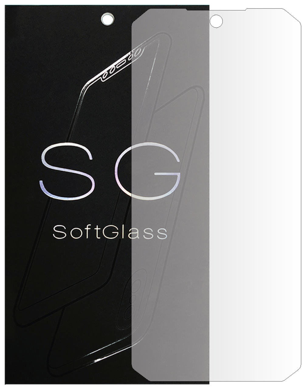 

Полиуретановая пленка Oukitel WP6 на Экран SoftGlass, Прозрачный