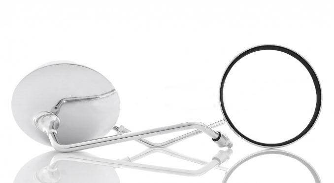 

Зеркала "РЕТРО" круглые метал (хром, резьба права-права d-8mm) "ANK"