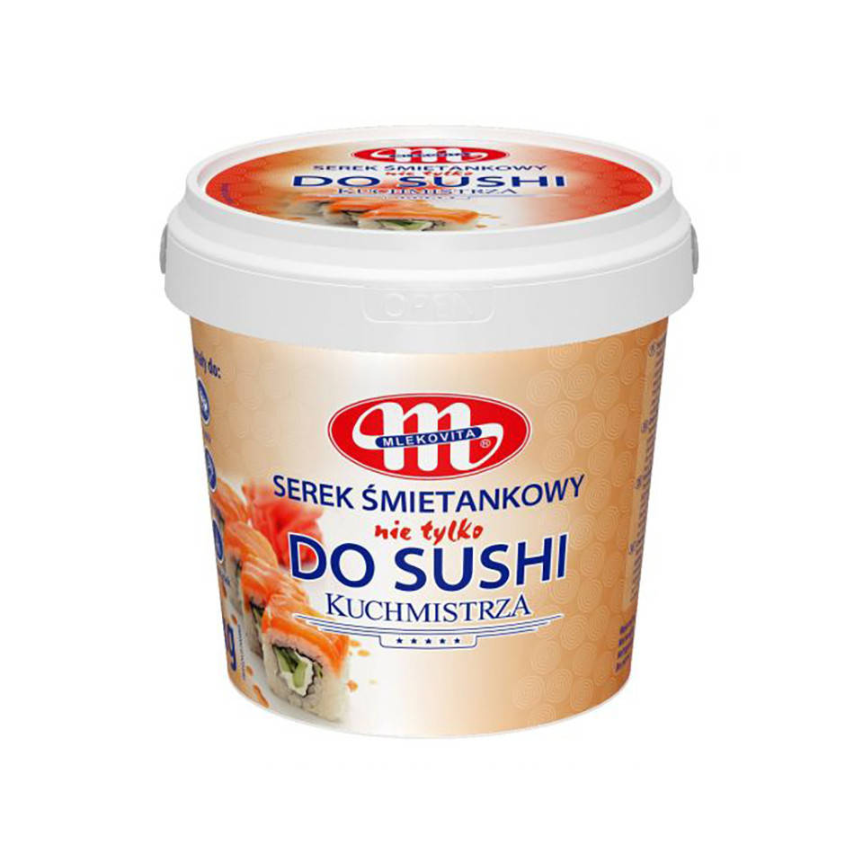 

Сливочный сыр для суши "Mlekovita" фасовка 1 kg