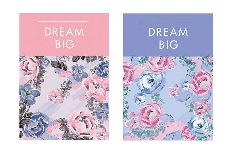 

Блокнот А5 A plus Dream big в клітинку 80арк тверда обкладинка