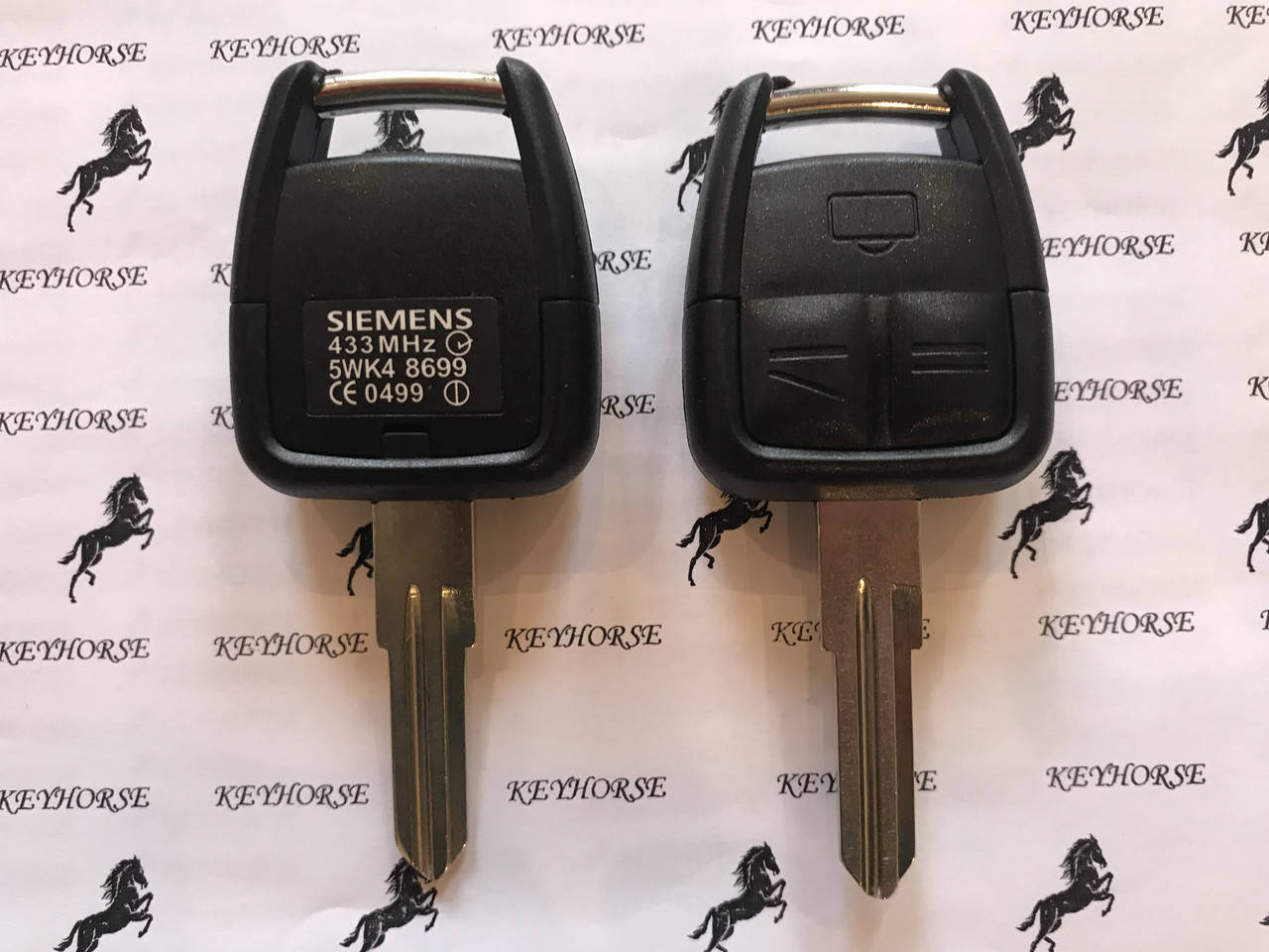

Корпус ключа для Opel Omega (Опель Омега),3 кнопки с лезвием HU46P