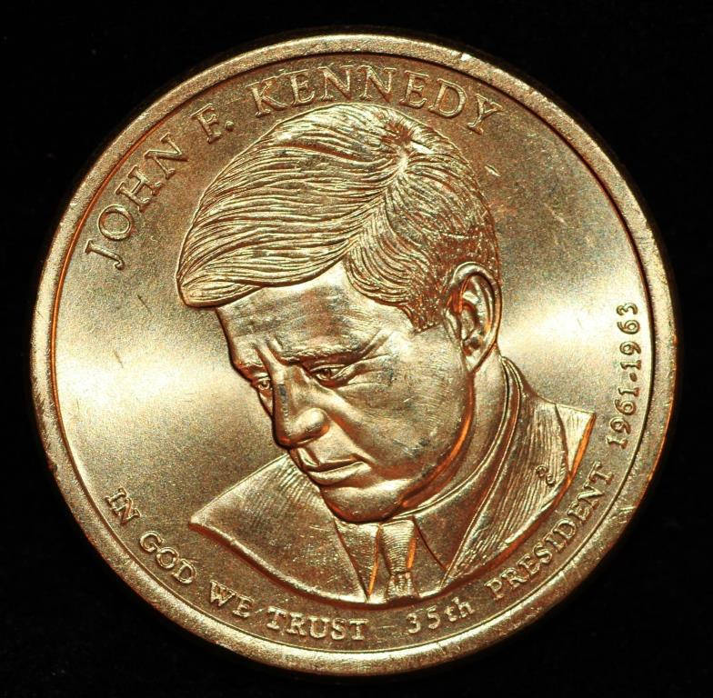 

Монета США 1 доллар 2015 г. Джон Кенеди