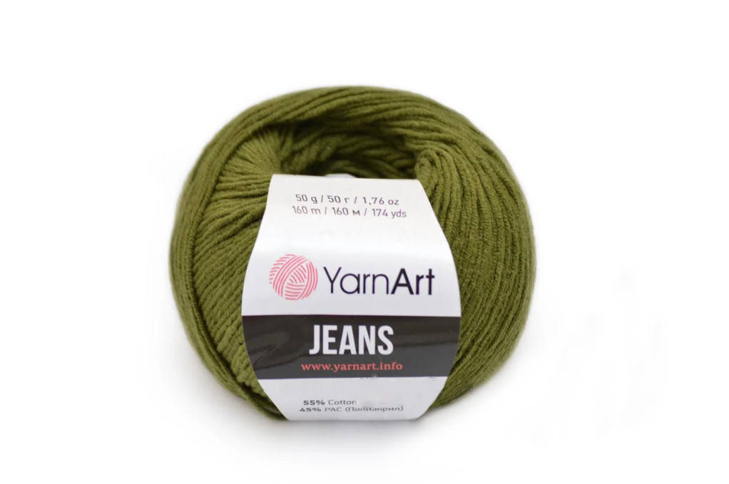 

YarnArt Jeans, Хаки №82