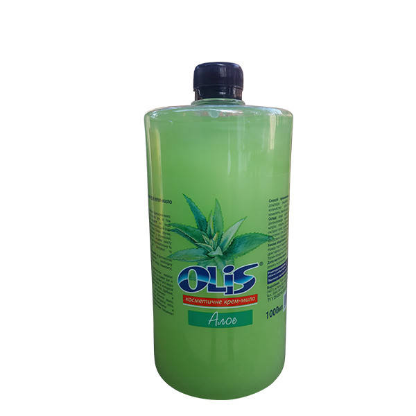 

Косм. рідке крем-мило Olis "Алоє" (ЗАП.) 1л*8