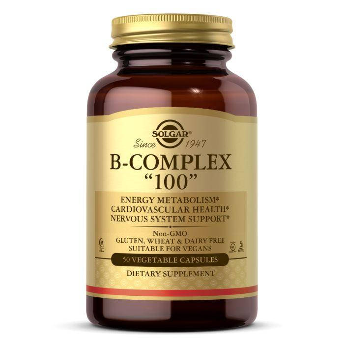 

Витамины и минералы Solgar B-Complex 100, 50 вегакапсул