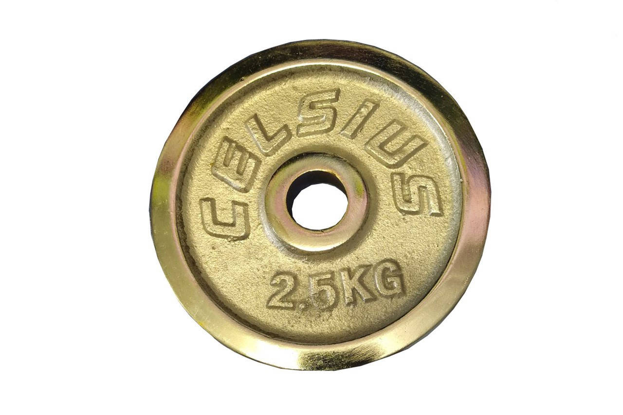 

Блины для штанги 2,5 кг, Зелёный
