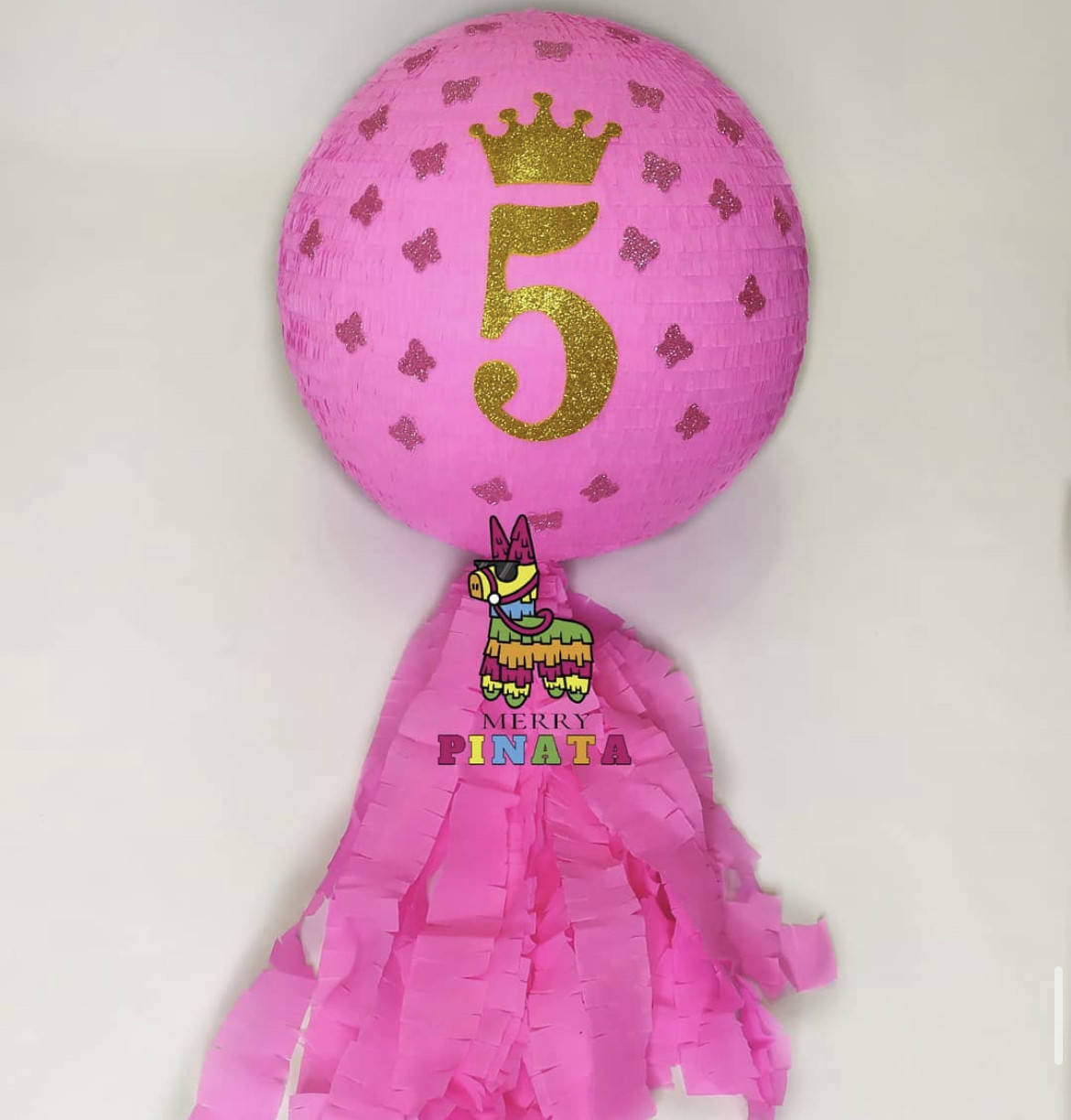 

Пиньята с цифрой , розовая с хвостом. Есть размеры