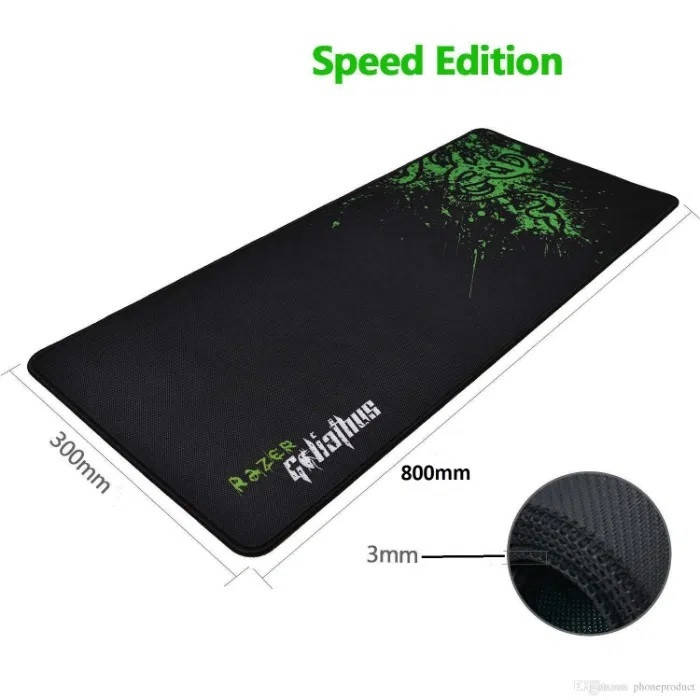 

Игровая поверхность, коврик 800*300 RAZER goliathus коврик для мыши, Черный