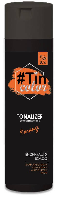

Тоналайзер Tin Color Сочный апельсин 8/4 250мл
