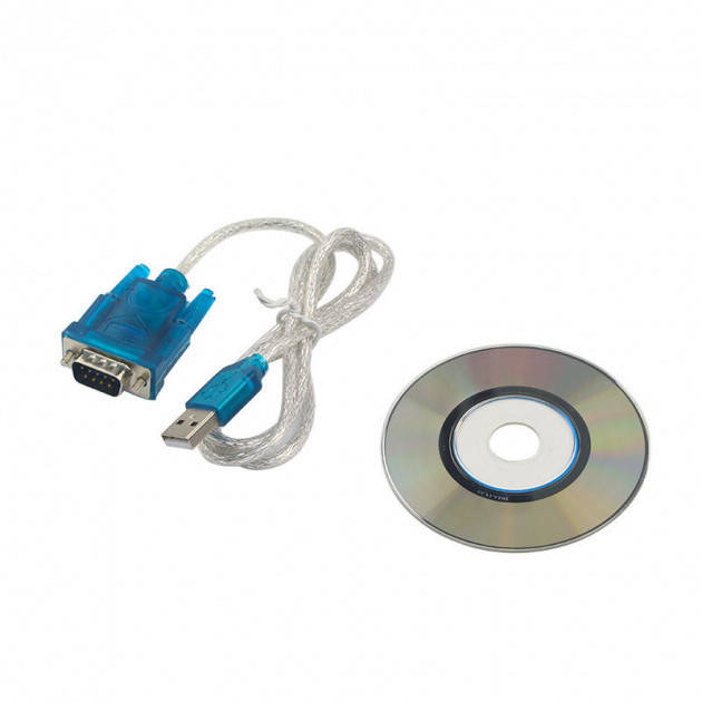 

Переходник адаптер кабель USB RS232 DB9 COM c CD