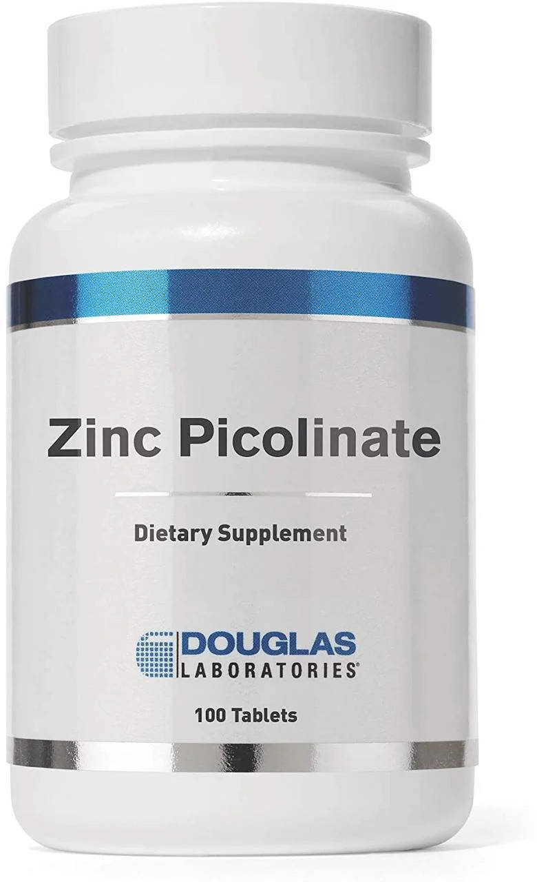 

Цинк пиколинат Zinc Picolinate Douglas Laboratories 50 мг 100 капсул