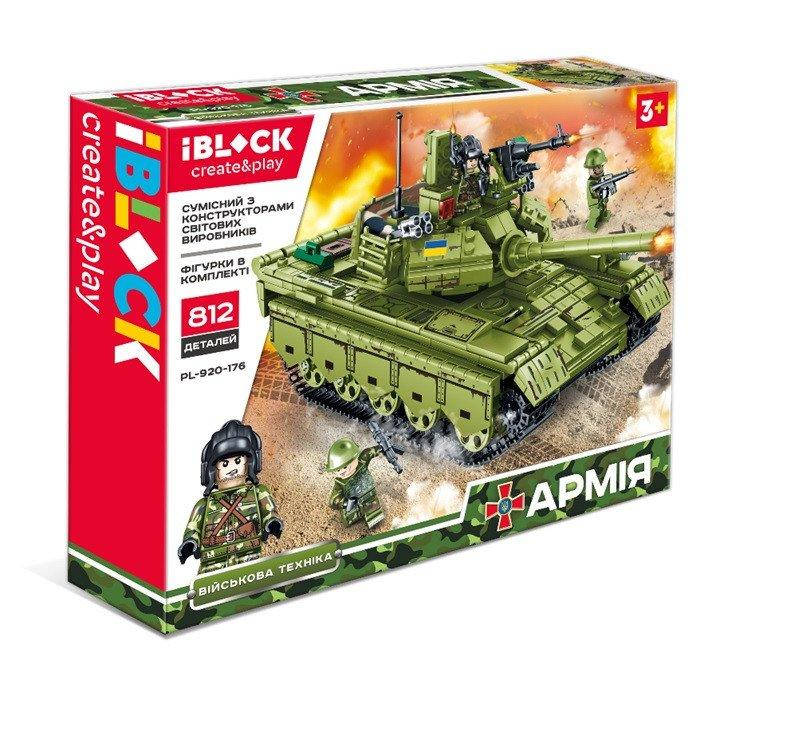 

PL-920-176 Конструктор Iblock Военная техника, 812дет.