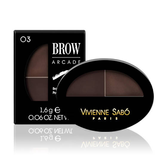 

Тени для бровей Vivienne Sabo BROW ARCADE двойные №03