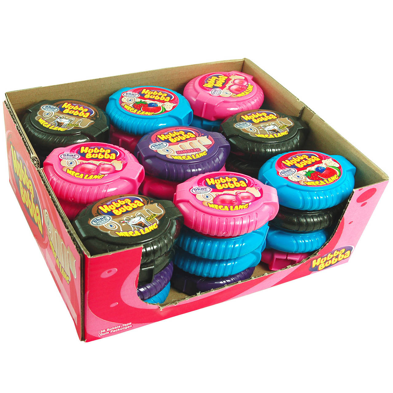 

Hubba Bubba Bubble Tape рулетка. Блок 36 шт
