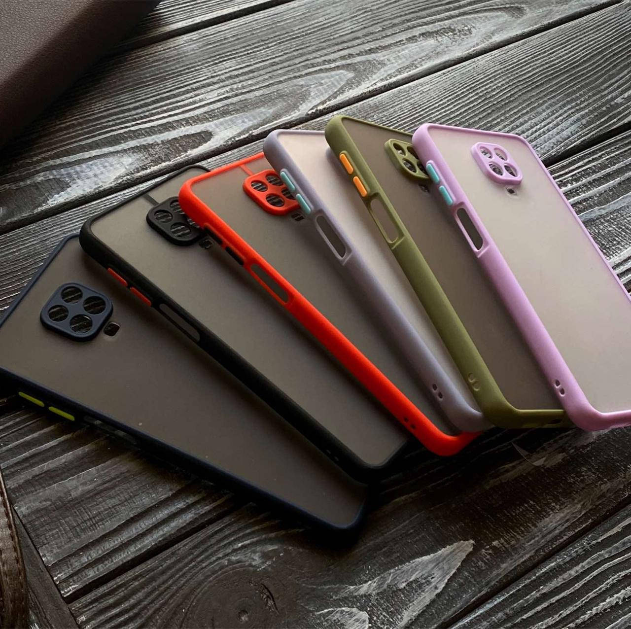 

Противоударный чехол для Xiaomi Redmi Note 9S / 9 Pro / 9 Pro Max Хаки(оливка)