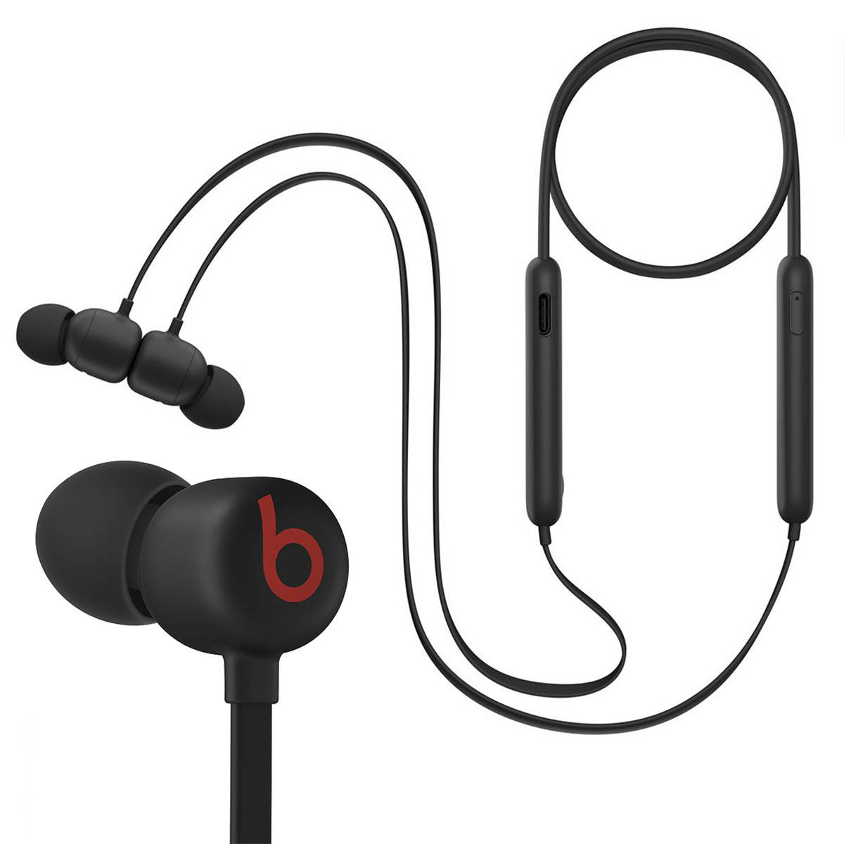 

Беспроводные наушники BEATS Flex All-Day Wireless Black, черные, Bluetooth гарнитура Apple Android, Черный