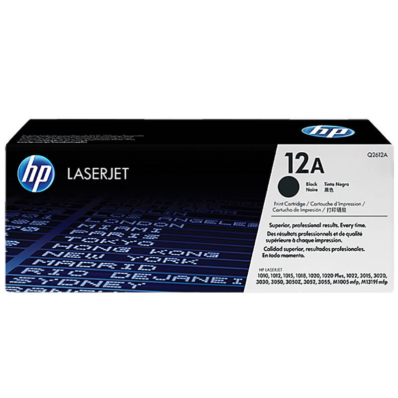 

Картридж HP 12A Q2612A принтер LaserJet 1010 1012 1015 1018 1020 1022 3015 3020 3030 3050 3052 3055 M1005 1300
